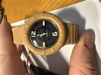 Orologio Hip Hop Leather in Acciaio HWU0202